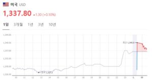 1월 미국 소비자물가지수 발표에 따른 패닉